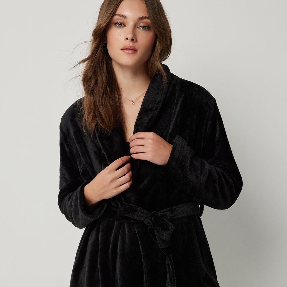 Black Women's Robe